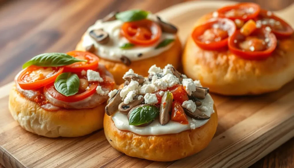 pizzabrötchen schmand
