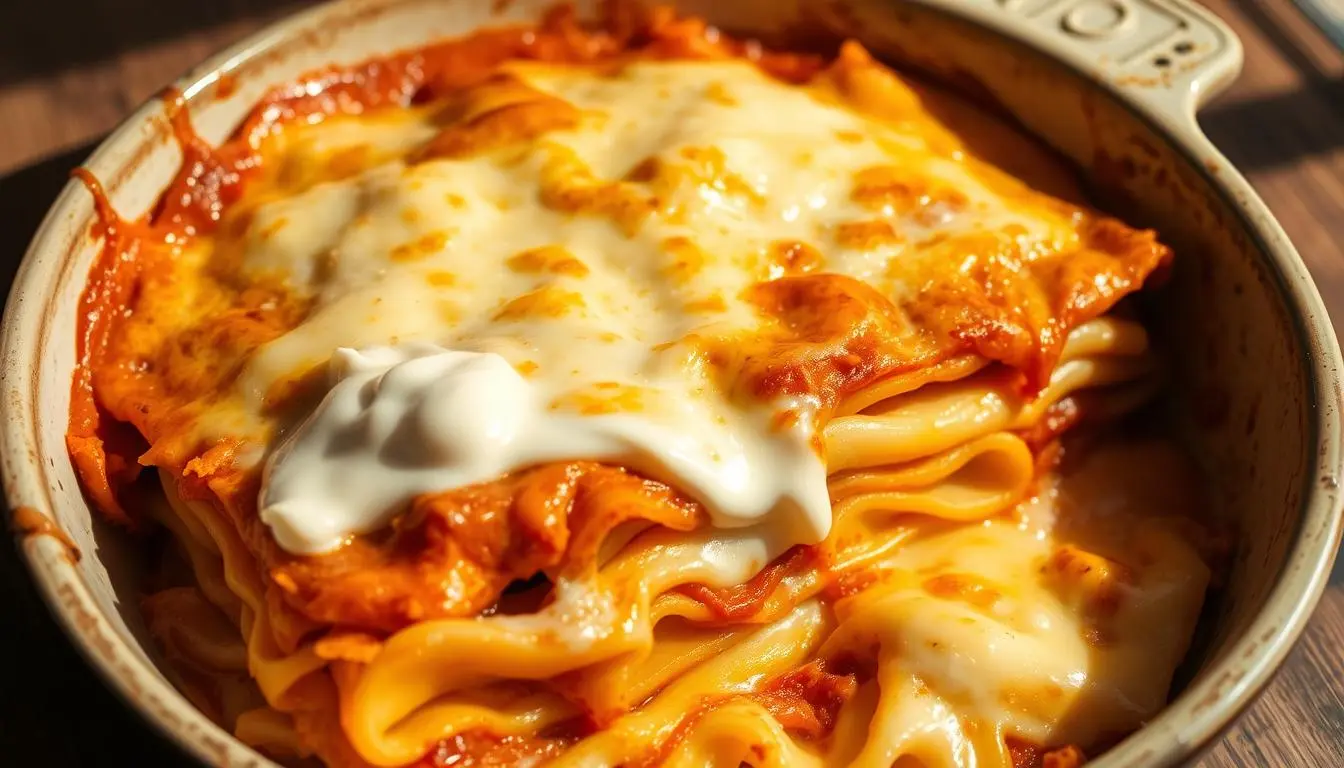 lasagne mit creme fraiche