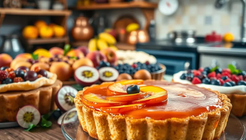 Pfirsich-Maracuja-Torte