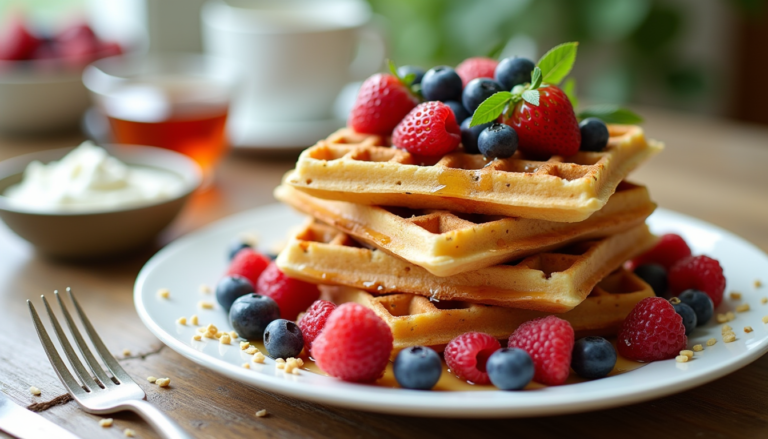 gesunde waffeln rezept