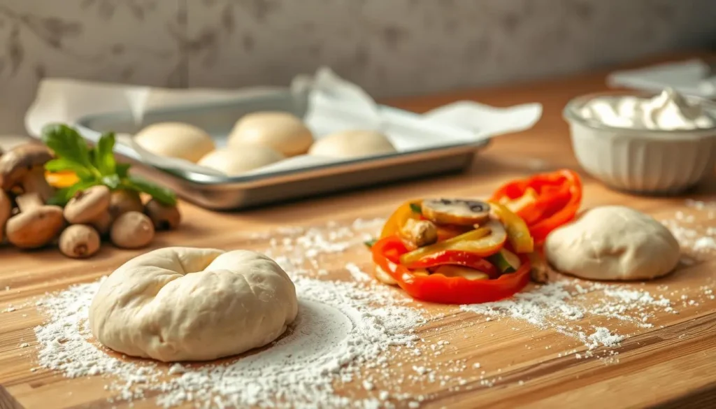 pizzabrötchen schmand