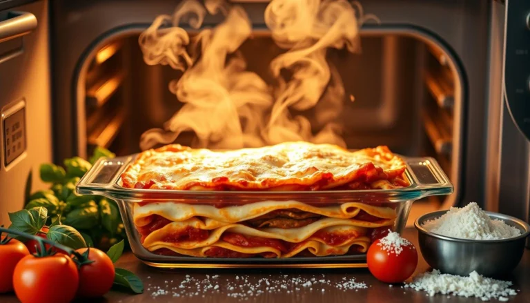 wie lange lasagne im ofen