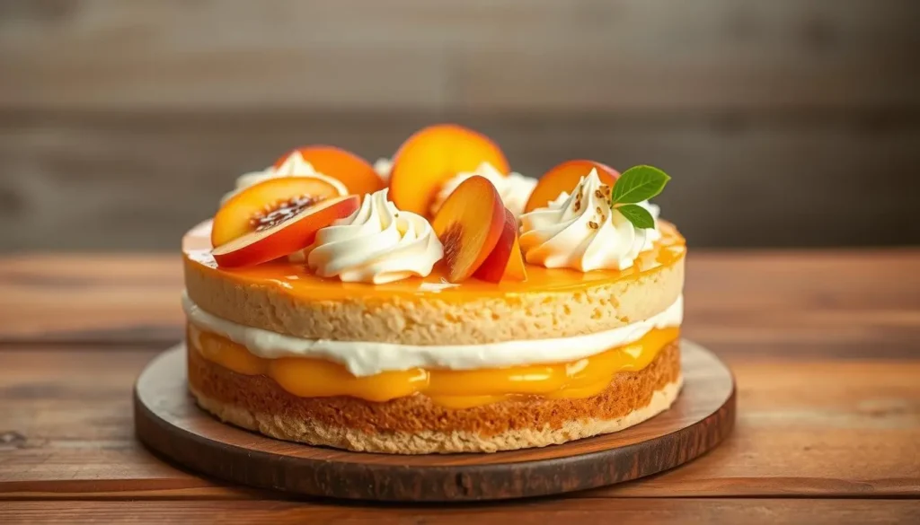 Pfirsich-Maracuja-Torte