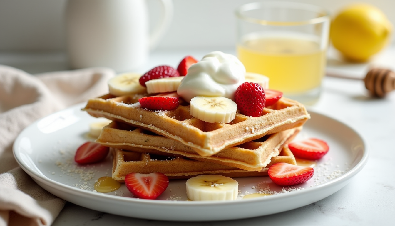kalorienarme waffeln